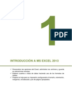 01-Introducción A Microsoft Excel 2013