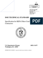 Doe STD 3020 2005 Hepa Standarti