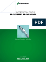 Straumann Basic Information On The Prosthetc Procedures