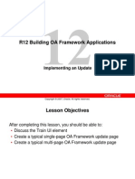 R12 Building OA Framework Applications: Implementing An Update