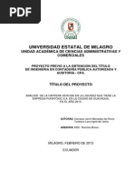 Tesis Cartera Vencida PDF