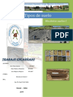 Informe de Tipos de Suelo