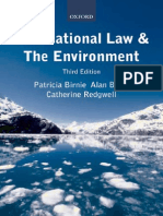 Birnie and Boyle (2009) - International Law and The Environment