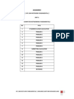 (Assignment) KFC 2044 Network Fundamental