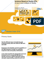 2710 Making The Right Decisions Based On Quality KPI
