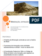 Mineração, Extração de Areia