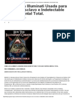 MK-Ultra - Cisco Wheeler La Fórmula Illuminati Usada para Crear Un Esclavo e Indetectable Control Mental Total