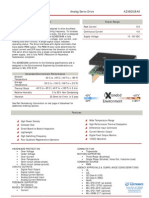 Description Power Range: Analog Servo Drive