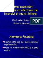 Exam in Area in Af. A Ficatului