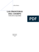 Las Fronteras Del Cuerpo PDF