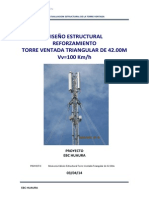 Diseño Estructural TVT 42m Existente Ref - 100kmh - Ebc Huaura