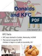 McDonalds and KFC 