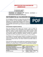 Artículo Instrumentos de Evaluación y Diagnóstico