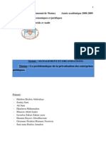 La Problématique de La Privatisation Des Entreprises Publiques