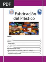 Informe Fabricacion Del Plastico