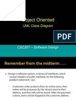 Object Oriented: UML Class Diagram