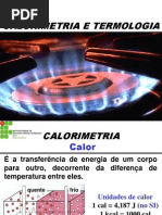 Calorimetria e Termologia