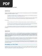 Portability Law (RA 7699) : Creditable Service Valdez Vs Gsis G.R. 14617 June 30, 2008