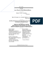 Brief of The Brennan Center For Justice at Nyu School of Law As Amicus Curiae in Support of Respondents