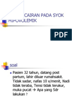 Terapi Cairan Pada Syok Hipovolemik