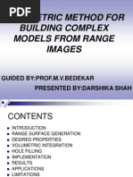 Volumetric Method For Building Complex Models From Range Images