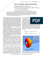 Nanoradar Based On Nonlinear Dimer Nanoantenna