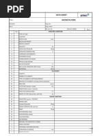 Data Sheet: Operating Conditions