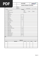 Sewagw Treatment Filter