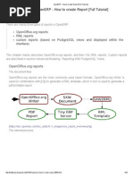 OpenERP - How To Create Report (Full Tutorial)