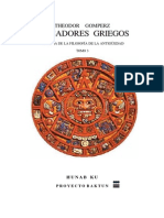 Theodor Gomperz, Pensadores Griegos 3 PDF