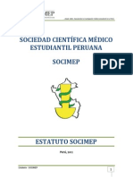 Estatuto Socimep 2012