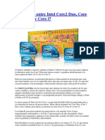 Diferencias Entre Procesadores Intel