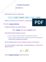 MAT133: Complex Numbers