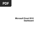 Microsoft Excel Dashboard