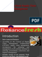 Reliance Fresh Supply Chain