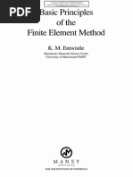 Entwistle, K. M.-Basic Principles of The Finite Element Method-Maney Publishing For IOM3, The Institute of Materials, Minerals and Mining (2001)