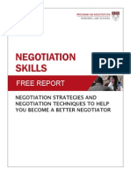 NegotiationSkills FreeReport