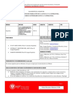 Complemento de Formación Disciplinar - Lengua y Literatura