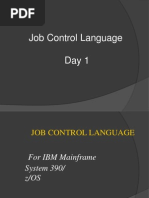 Job Control Language Day 1