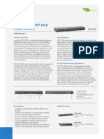 24 Ge + 4 Ge SFP Web Smart Switch: GES-2450 H/W Version: 1