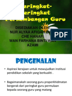 Peringkat Perkembangan Guru