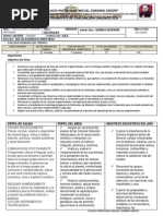 Plan Anual de Quimica Organica