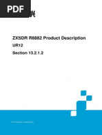 ZTE ZXSDR R8882 Product Description