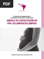 Modulo de Capacitacion en Preeclampsia Eclampsia FLASOG 2012 PDF