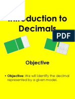 Demo Introduction To Decimals Powerpoint by Kelly Katz