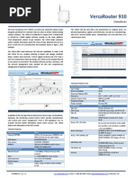 Centero VR910 Datasheet