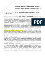 Contrato de Prestacion de Servicios de Seguridad Privada