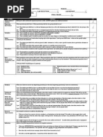 Formal Lab Report Rubric