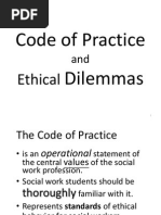 Ethical Dilemma &code of Practise