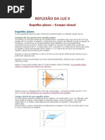 Reflexão Da Luz II Espelho Plano